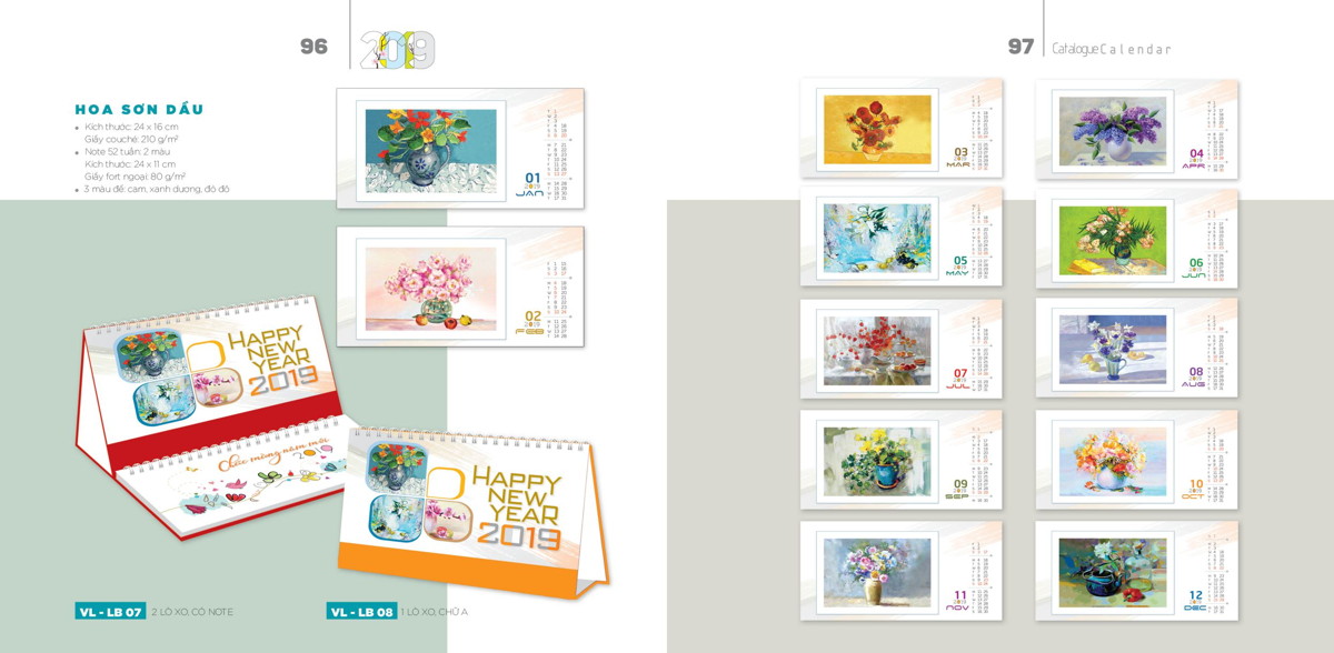 Lịch 2019 Van Lang49